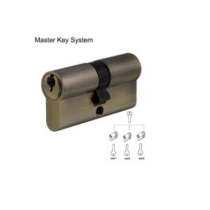 Euro Profile Cylinder Master Key With Custom Finish