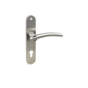 SP13 French door handle set for 70-85mm mortice lock centers