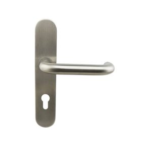 SP07 Door Handle With Plate For Commercial & Residential Use