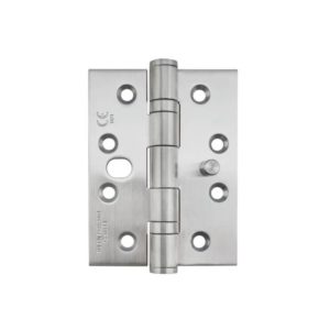 Grade 13 fire rated commercial door hinge 4” x 3” x 3mm with safety dog bolt