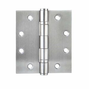 Stainless steel butt hinge 4” x 3.5” x 3mm Square Corner