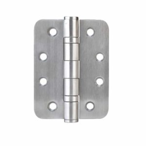 Ball bearing door hinge 4” x 3” x 3mm – Radius Corner