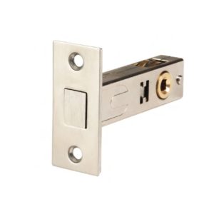 RPB30 Residential tubular privacy bolt with 70mm/60mm backet