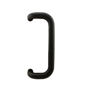 D Shape Stainless Steel Balck Pull Handle