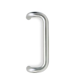 D shape stainless steel door pull handle for commercial doors
