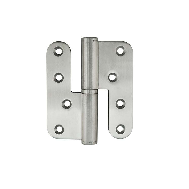 L shape lift off hinge HLL1008830 with 3.0mm thickness for 60kg doors