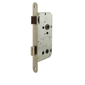 Privacy mortise lock with 90mm center/50mm backset, tested to EN12209