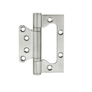 Satin stainless steel flush door hinge HFS4030 for 60kg door weight