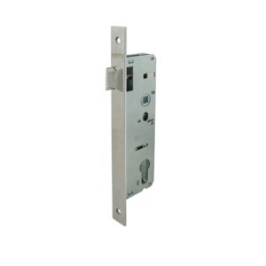 Narrow backset mortise latch lock, passage lock with 85/92mm Center, 20/25/30/35mm backset