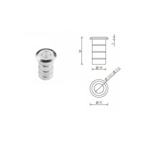 DPSS01/DPSS02 Stainless Steel Dust Proof Floor Bolt Strike