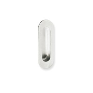 FHS04 oval stainless steel recessed pull handle