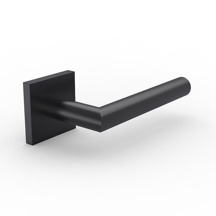Modern matte black door handle​ - News - 8