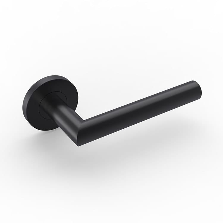 Modern matte black door handle​ - News - 6