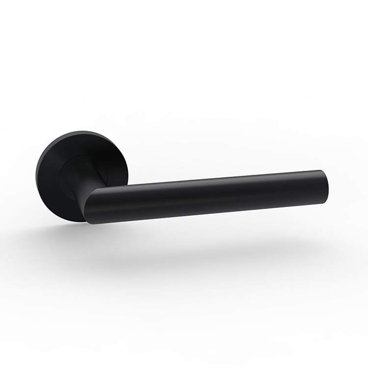 matte black door handle lever SR11SL105-BK (6)