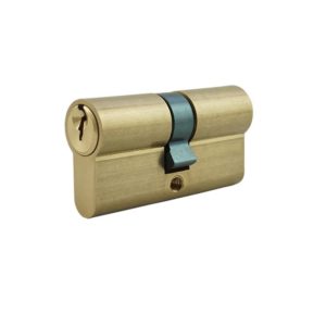 DIN18252 satin brass euro cylinder,custom spec